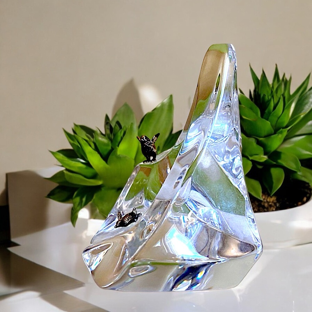 Franklin Mint-Carpenter Penguin On Ice Paperweight - Picture 9 of 16